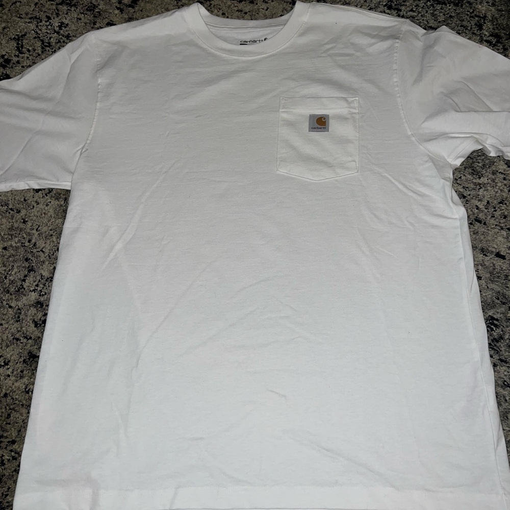 NWOT Mens large loose fit carhartt white tee